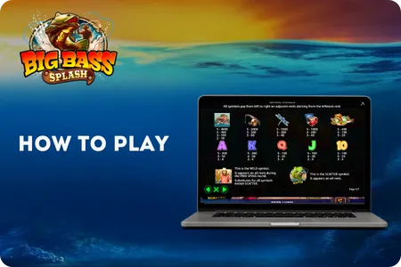 Big Bass Splash fishing-themed slot design