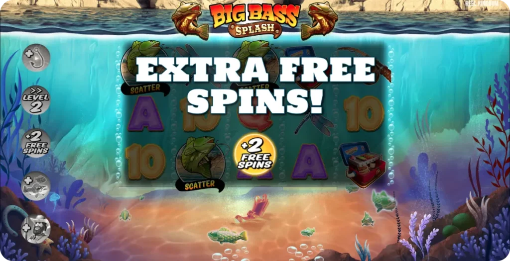 Free Spins Modifiers In Big Bass Splash
